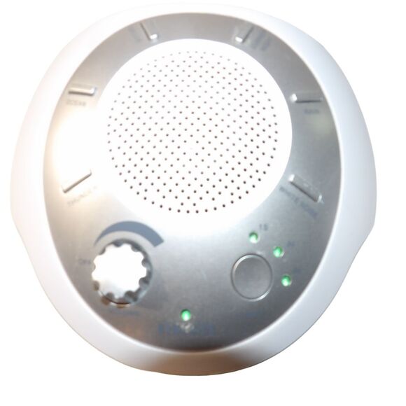 Homedics SoundSleep White Noise Sound Machine, Silver, Small Travel Silver - Picture 2 of 4